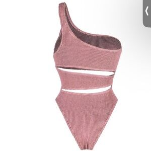 BOND-EYE Rico Cutout One-Shoulder One-Piece Swimsuit